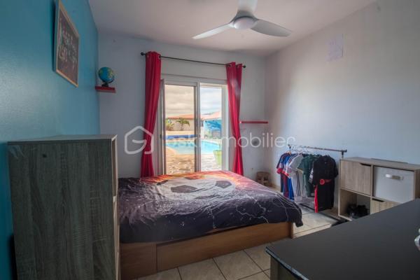 Quartier Jean Petit - 450m d'altitude - Terrain 1159 m²

Découvrez cette magnifique propriété familiale alliant confort, vue exceptionnelle et potentiel locatif !
Nichée à 450 mètres d'altitude dans le paisible et recherché quartier de Jean Petit à Saint-Joseph, cette villa F5 construite en 2005 vous offre un cadre de vie privilégié avec une vue mer et montagne à couper le souffle. Édifiée sur une parcelle entièrement clôturée de 1159 m², dans un chemin au calme, à l'écart de la circulation.

Équipements haut de gamme : piscine chauffée, jacuzzi et panneaux photovoltaïques neufs pour un confort optimal et des économies d'énergie !
La Maison Principale - 150 m² (Loi Carrez)

Rez-de-Chaussée
Un espace de vie généreux de 54 m² baigné de lumière naturelle :

Cuisine ouverte équipée de 23 m²
Salon spacieux avec accès à la piscine
Coin bureau/bibliothèque/salle de jeux de 13 m² attenant au salon

Un espace nuit parfaitement conçu avec 3 chambres :

Chambre 1 : 21 m² avec salle de douche privative
Chambre 2 : 15 m² avec salle de douche et WC privatifs
Chambre 3 : 13 m² avec salle de douche privative
Un WC indépendant

Étage
Une suite parentale d'exception de 25 m² :

Chambre spacieuse et lumineuse
Salle de douche à l'italienne moderne
WC privatif
Balcon avec vue panoramique mer, montagne et piscine
Coin bureau de 3,6 m² idéal pour le télétravail

Sous-Sol
Garage de 60 m² accessible par escalier intérieur :

Espace de stationnement sécurisé
Multiples possibilités de rangement
Potentiel d'aménagement (atelier, cave, salle de sport...)

Le Gîte Indépendant T2 - 60 m²
Situé en fond de jardin, ce gîte totalement autonome offre un excellent potentiel locatif :

Entrée spacieuse et accueillante
Cuisine ouverte équipée sur espace de vie
Salon/espace détente de 7 m²
Chambre de 11 m² confortable
Salle de douche avec WC de 5 m²
Terrasse privative pour profiter du jardin

Parfait pour accueillir famille, amis ou générer un revenu locatif régulier dans une zone touristique prisée.

Les Atouts de cette Propriété
✓ Parcelle de 1159 m² entièrement clôturée : Intimité et sécurité garanties
✓ Emplacement au calme : Chemin sans circulation, idéal pour les enfants
✓ Vue mer et montagne : Panorama exceptionnel depuis la suite parentale
✓ Grande piscine chauffée : Baignade agréable toute l'année
✓ Jacuzzi en coque : Espace bien-être et détente à domicile
✓ Panneaux photovoltaïques neufs (2024) : Économies d'énergie et revenus de revente
✓ Double habitation : Maison F5 (150 m²) + Gîte T2 (60 m²)
✓ 4 chambres dont 1 suite parentale avec balcon panoramique
✓ 4 salles de douche : Confort optimal pour toute la famille
✓ Garage 60 m² en sous-sol avec accès intérieur
✓ Construction 2005 : Bien entretenu et aux normes actuelles
✓ Potentiel locatif : Revenus complémentaires avec le gîte indépendant

Le Quartier Jean Petit - Un Cadre de Vie Idéal
Quartier familial et prisé où il fait bon vivre, Jean Petit offre toutes les commodités à proximité immédiate :

Services de santé :
Médecin
Pharmacie
Kinésithérapeute

Éducation :
École maternelle
École primaire

Loisirs et commerces de proximités :
Piscine municipale
Terrains de sport
Épicerie de proximité

Un quartier vivant et convivial, parfait pour une vie de famille épanouie !

Caractéristiques Techniques :
Surface totale habitable : 210 m²
Maison principale : 150 m² (Loi Carrez)
Gîte indépendant : 60 m²

Garage en sous-sol : 60 m²
Terrain : 1159 m² entièrement clos
Année de construction : 2005
Altitude : 450 mètres

Équipements premium :
Piscine chauffée
Jacuzzi en coque
Panneaux photovoltaïques installés en 2024

Une propriété rare alliant qualité de vie exceptionnelle, vue imprenable, environnement familial et opportunité d'investissement. Idéale pour une famille recherchant confort, espace et tranquillité avec un potentiel de revenus locatifs.

Pour plus d'informations et organiser une visite de ce bien d'exception, contactez moi, Eloïse Casotto Conseillère BSK Immobilier au 06 92 08 16 38 ou par mail à ecasotto@bskimmobilier.com.