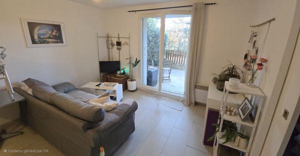 Appartement Launaguet t1bis 33.80m2 avec jardin place de parking