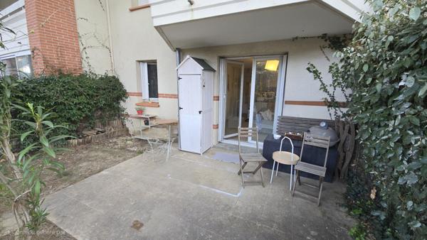 Appartement Launaguet t1bis 33.80m2 avec jardin place de parking