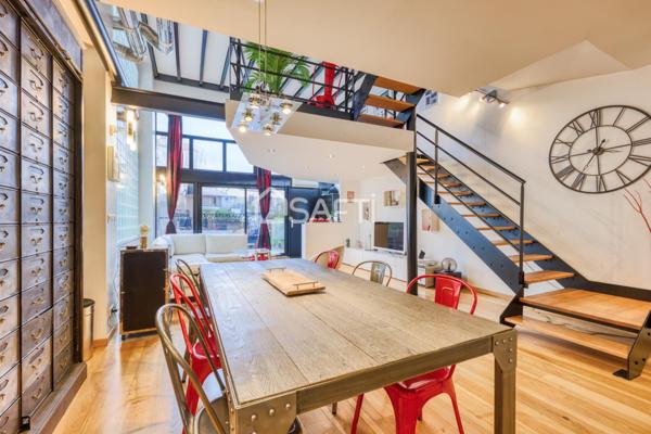 Loft avec terrasse 6min métro Mairie des Lilas