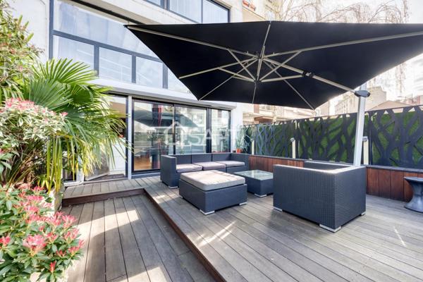 Loft avec terrasse 6min métro Mairie des Lilas