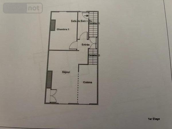 Immeuble de rapport à vendre à Le Grand-Lucé dans la Sarthe (72150), ref : 13816/1098   
CENTRE DU VILLAGE