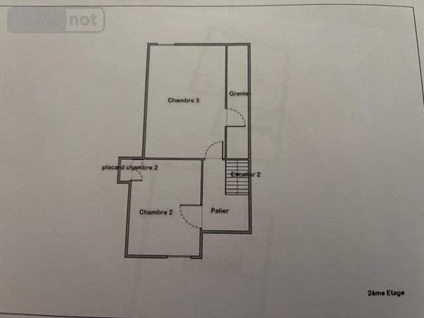 Immeuble de rapport à vendre à Le Grand-Lucé dans la Sarthe (72150), ref : 13816/1098   
CENTRE DU VILLAGE