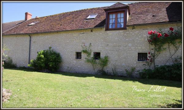 Dpt (45) à vendre, maison 9p, Puiseaux, 178m² env., caves, grange, dépendances, 4 chambres