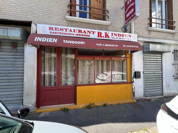 Fonds de commerce Restaurant Houilles 110 m2 97 000 € **  - Référence  7498