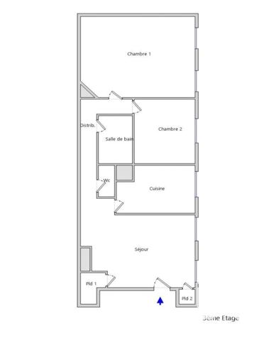 Appartement à vendre 3 pièces 69 m² Lyon 1