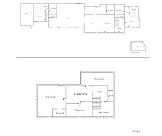 Longère 8 pièces de 360 m² à Le Champ-Saint-Père (85540)