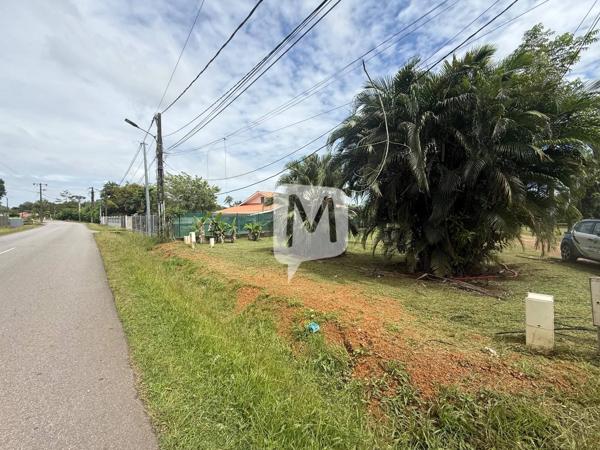 DPT GUYANE, à vendre MATOURY Terrain à construire de 1015 m2