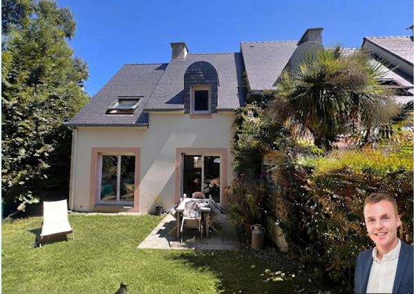 QUIMPER (29) – À VENDRE – Maison 4 pièces de 78 m² habitable - 74 m² carrez et 95 m² utile – Garage – Jardin