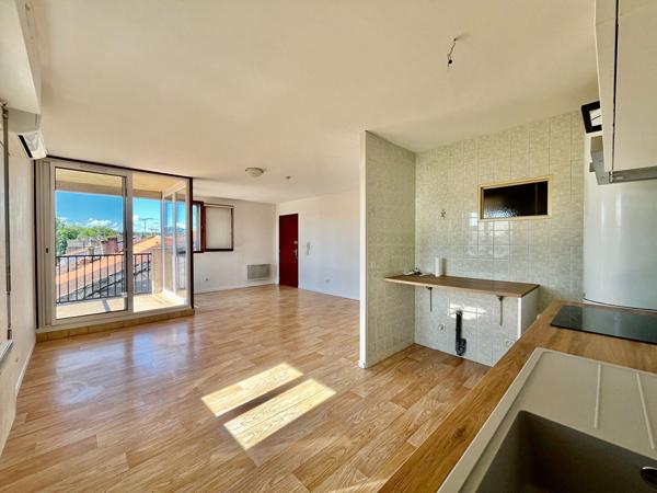 Situé au coeur du centre-ville de Villeneuve-sur-Lot, appartement de type 3 de 71,34 m² avec deux terrasses, au 3ème étage sans ascenseur. Il comprend une belle pièce de vie lumineuse de 29,48 m² avec une cuisine équipée ouverte donnant sur une terrasse, , Villeneuve sur lot