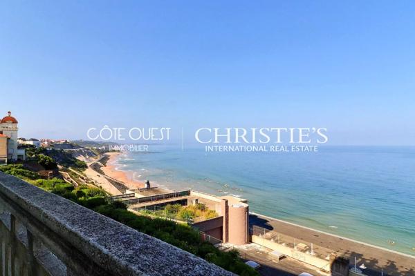 À vendre Biarritz Côte des Basques – Appartement luxe vue panoramique océan