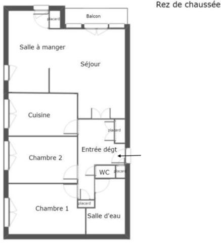 Appartement à vendre 4 pièces 79 m² Saint-Sébastien-sur-Loire