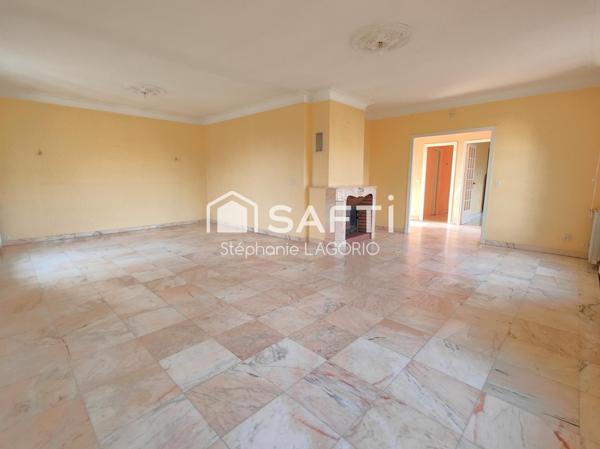 Maison T4 110 m² sur beau terrain piscinable