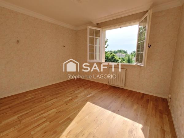 Maison T4 110 m² sur beau terrain piscinable