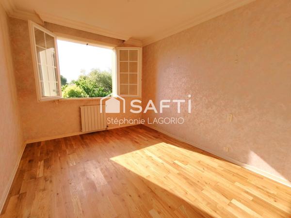 Maison T4 110 m² sur beau terrain piscinable