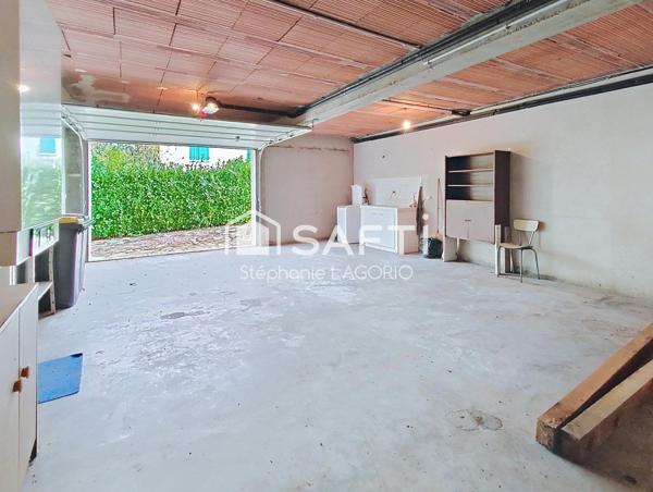 Maison T4 110 m² sur beau terrain piscinable