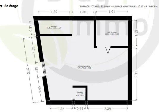 Immobilier Le Muy (83490) – Maison de village 40.99m2 – 108 000 €
