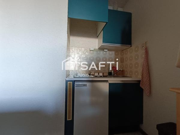 Studio de 21m² avec 7m² de terrasse à praloup 1500