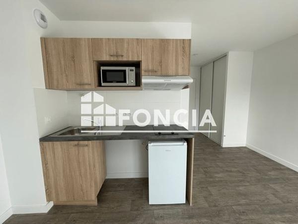 Location Studio 30.3 m² - 9-11 RUE CONDORCET RESIDENCE STUDY PARK APPART A46 Clermont-ferrand 63000