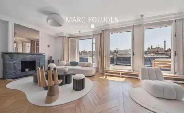 Paris XVI Victor Hugo Pompe : Penthouse terrasse