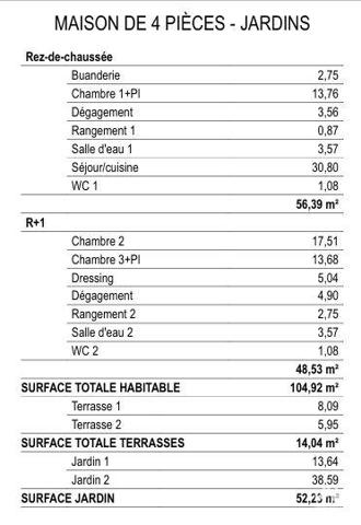 Maison à vendre 4 pièces 105 m² Rognes