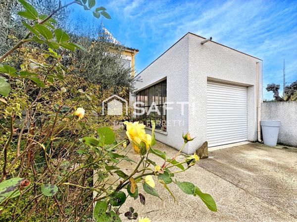 Maison T5 146m2 avec garage et jardin piscinable