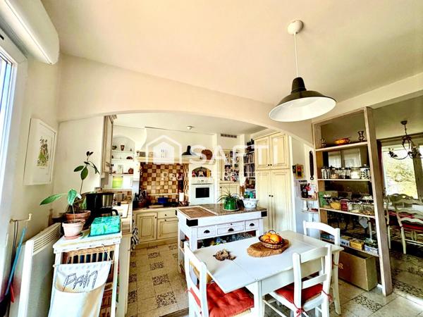 Maison T5 146m2 avec garage et jardin piscinable