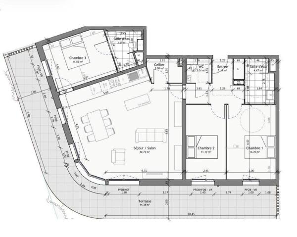À vendre - T4 neuf d'exception dans une résidence neuve avec vue port à Gravelines

Offrez-vo...