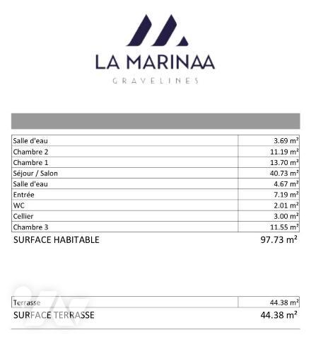 À vendre - T4 neuf d'exception dans une résidence neuve avec vue port à Gravelines

Offrez-vo...