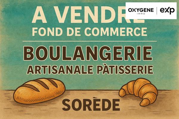 FOND DE COMMERCE - BOULANGERIE PATISSERIE