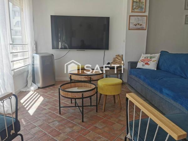 Bel appartement fonctionnel, à deux pas des plages. Il ne vous reste plus qu’à poser vos valises !