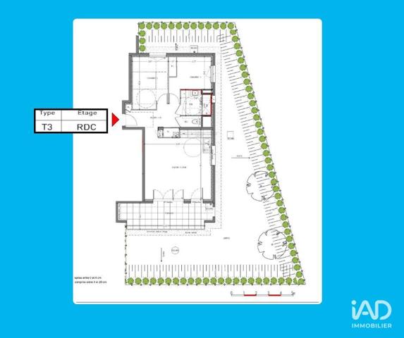 Appartement à vendre 3 pièces 66 m² Moirans