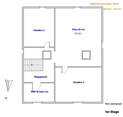 Compeyre (12520) Compeyre - Maison et ses deux appartements