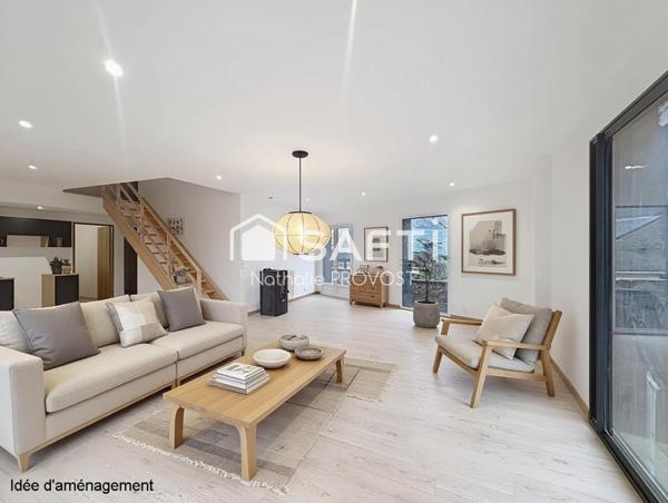 Commerces à pied, rénovation récente