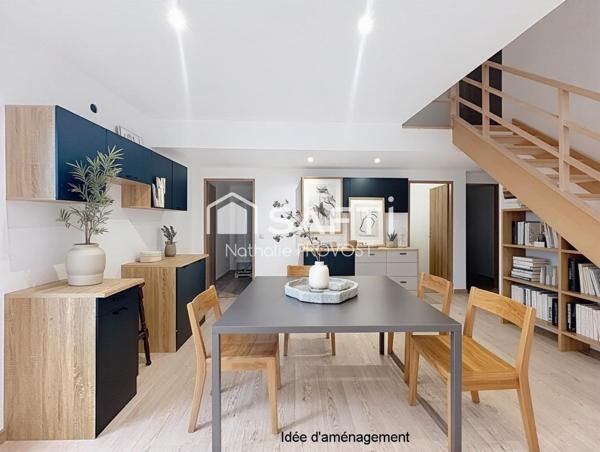 Commerces à pied, rénovation récente