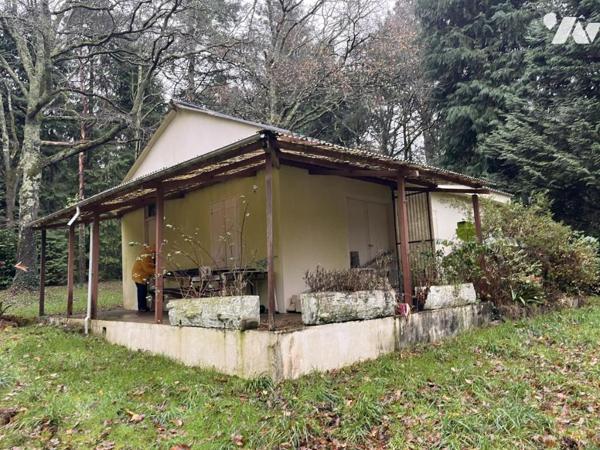 GUIDEL - A VENDRE  grand terrain non constructible arboré , sans nuisance