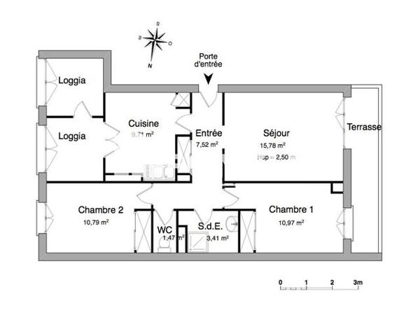 Location Appartement 3 pièces 59.65 m² - AVENUE ARISTIDE BRIAND La Valette Du Var 83160