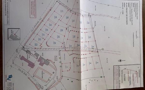 Terrain à vendre    La Geneytouse