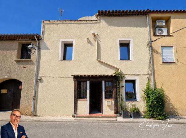 LEUCATE VILLAGE  - Maison de caractère avec terrasse suspendue