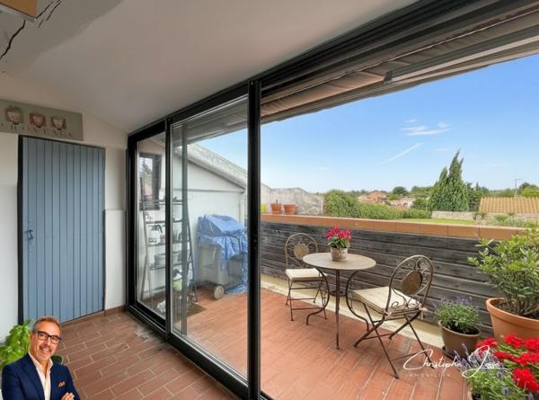 LEUCATE VILLAGE  - Maison de caractère avec terrasse suspendue