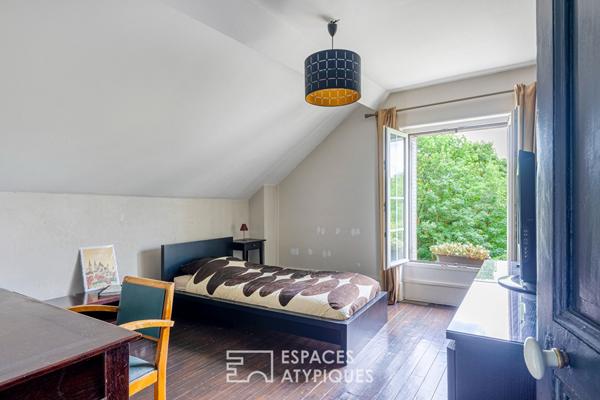 Authenticité et caractère ! Maison de charme avec dépendance à Cergy Village