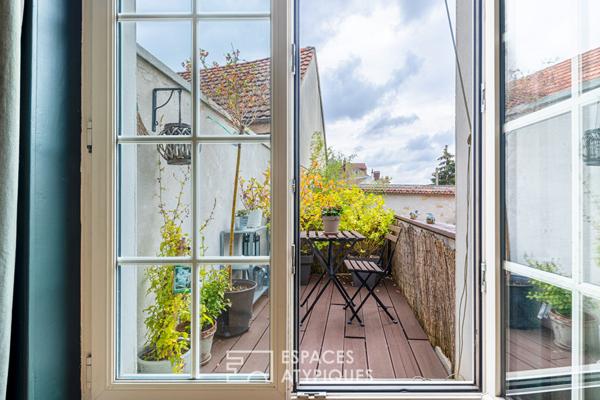 Authenticité et caractère ! Maison de charme avec dépendance à Cergy Village