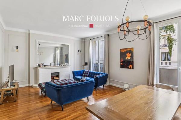 Location meublée / Paris XVI Auteuil appartement familial de 116 m² avec 3 chambres