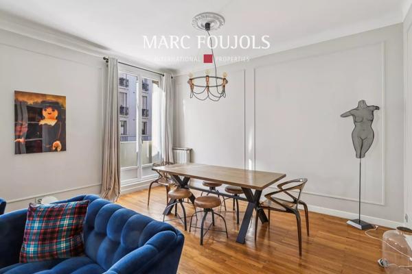 Location meublée / Paris XVI Auteuil appartement familial de 116 m² avec 3 chambres