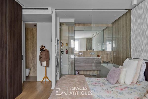 Ancien atelier d’artiste aménagé en loft familial d’exception – Wagram-Pereire