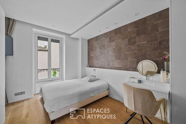 Ancien atelier d’artiste aménagé en loft familial d’exception – Wagram-Pereire