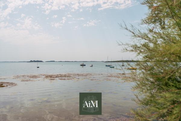 Maison de capitaine vue mer à vendre à Séné – Accès direct à la plage