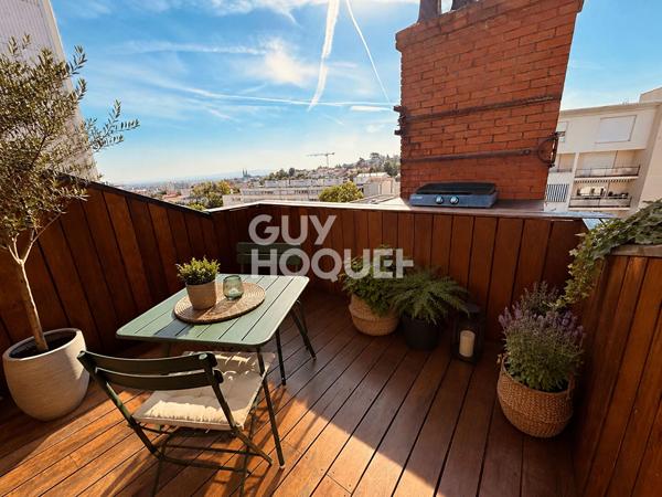 CHAMALIERES - Duplex 168 m², 5 chambres, terrasse vue panoramique