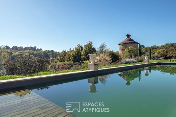 Domaine de prestige avec vue panoramique sur la campagne