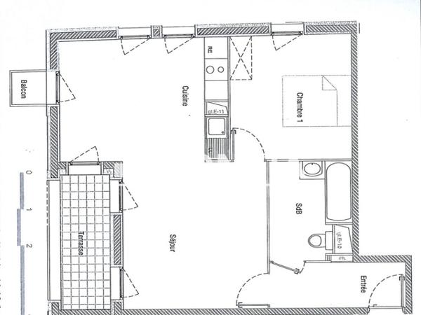 Location Appartement 2 pièces 53.4 m² - 177 RUE DU PAS NOTRE DAME Tours 37100